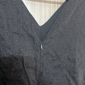 Black Dress ( Chinkari Work Frock )