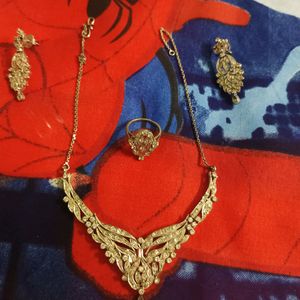 Silver Jewellery Set For Women