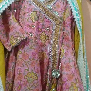 Gotapatti Heavy Anarkali And Dupatta