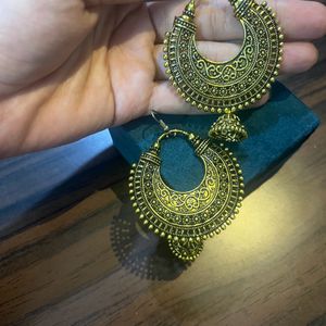 4 Pair of Golden Earrings