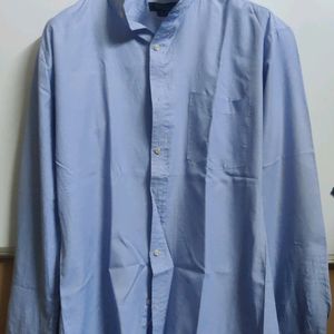 Blue Shirt Slim Fit