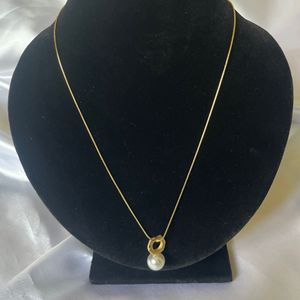 Clearance Offer‼️Golden Pearl Chain Anti-tarnish