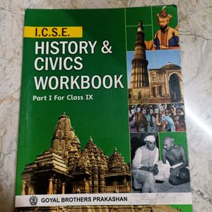 ICSE Class 9th History/Civics Book With Free Workb