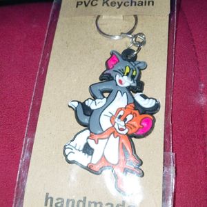 Tom And Jerry Keychain