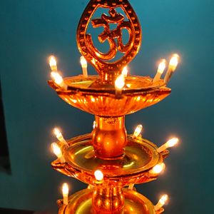 28 LED Diya Electric Lamp (4 Levels) #NEW#