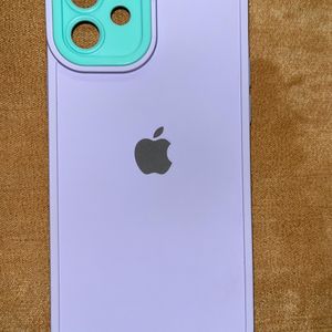 Iphone 12 Lilac Silicon Cover/ Case