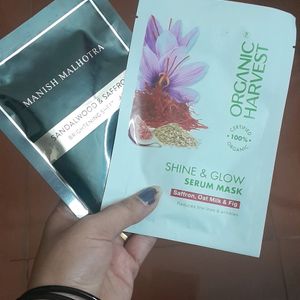 2sheet Masks With Free Baby Sunscreen