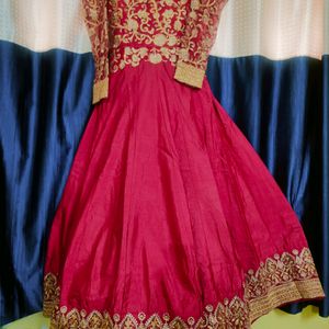 Red ♥️ Ethnic Gown