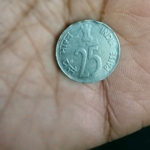 1988 , 25 Paisa Coin