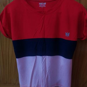Mastani Multicolour Tshirt For Women.