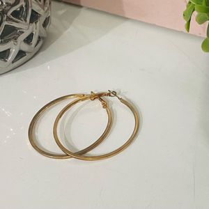 Classic Gold Hoops