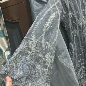 original pakistani grey suit