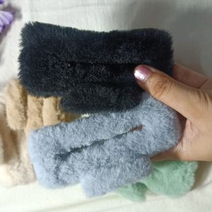 4 Rectangular Fur Claws