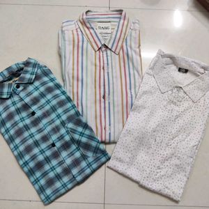 Pack Of 3 Formal Shirts