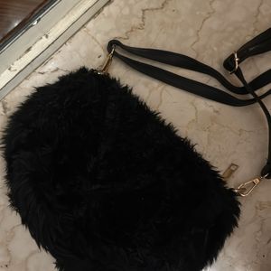 Fur Sling Bag