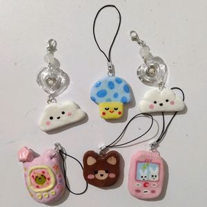 Clay Phone Charms