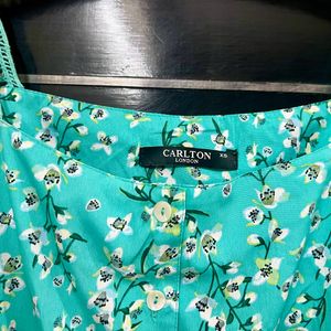 Calton London Beautiful floral peplum top