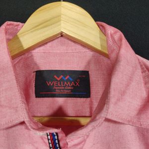 Men Pink Shirt