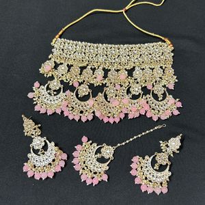 Pink Jewellery Set