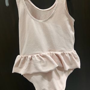 Baby pink Bodysuit For Girls New Without Tags