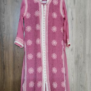 Lucknow Embroidery Stitched Kurti