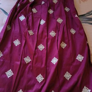 Lehenga Choli Set With Dupatta 💜