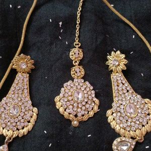 Beautiful Jewellery Bridal Party Wear Set Necklace