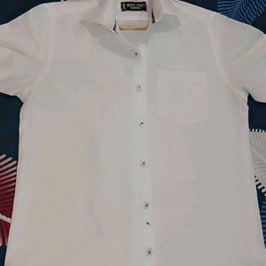 (men's craft)White Shirt For Men