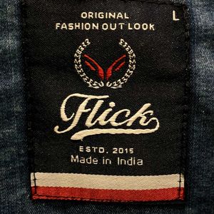 FLICK Denim Cotton Shirt.