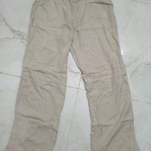 biege linen pants (authentic)