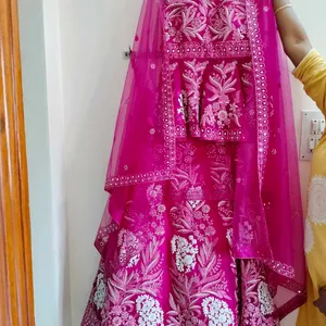 Pink Bridal Lehenga