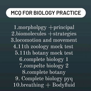 Biology Mcq For Practice Neet Ug