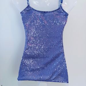 Charlotte Russe Sequin Tank Top