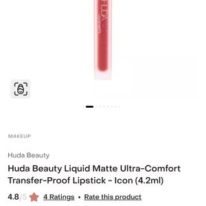 HUDA Beauty Liquid Matte Lipstick -Icon