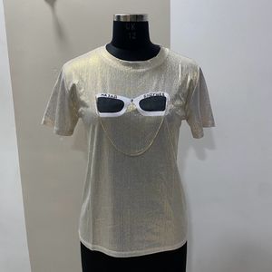 Metallic Shiny T-shirt (Russia)