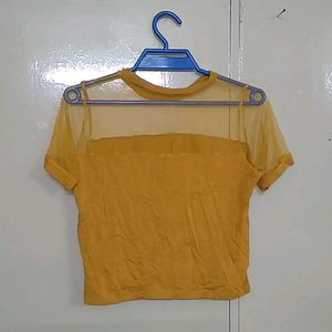 Round Neck Crop Top