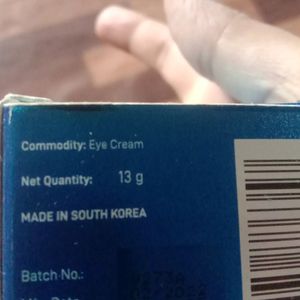 Hydrating Eye Cream Of Myglamm From Korea+Freebie