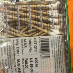 Tulips Cotton Swabs (100 stems)