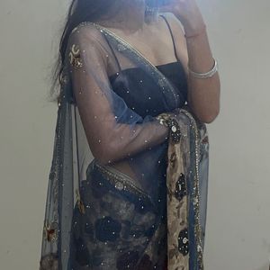 Heavy Party Wear Saree