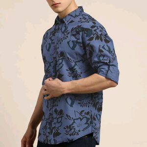 Modarapido Floral Print Semi Casual Shirt For Men