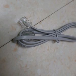 RJ11  Cable For Landline & Network Adaptor.