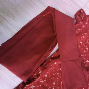 Your Fashion Women Kurta With Pant And Dopatta Set