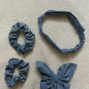 Denim Hair Accessories