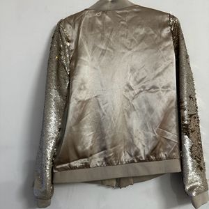 SEQUIN TWO SIDE JACKET