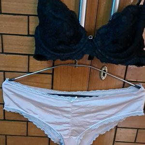 Combo Of Four Imported Fabric Bra N Panty