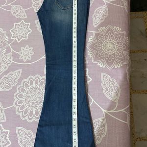 Faballey Embroided Bootcut Jean