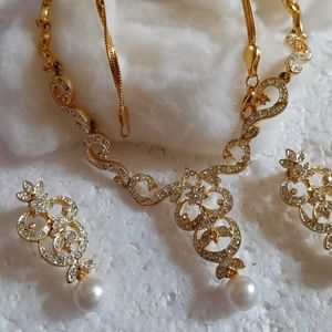 Pure Gold Jerkan Necklace Set