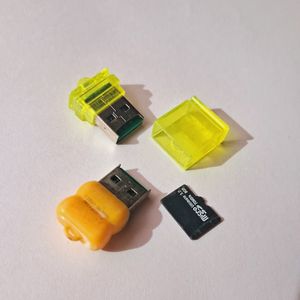 8gb Micro SD Card With 2 Connecter