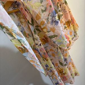 Zara Floral Top