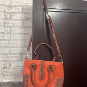 Marie Claire Orange Hand bag Sling